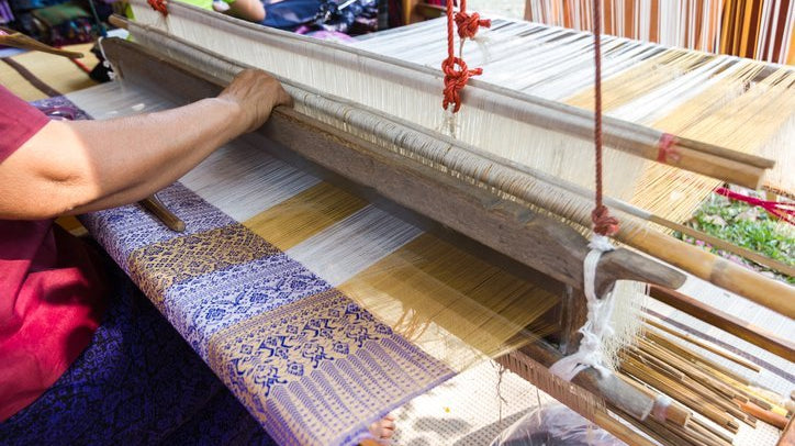 handwoven fabrics, colors, artisinal fabrics, how is fabric made