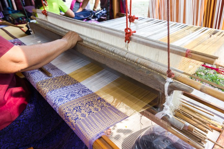handwoven fabrics, colors, artisinal fabrics, how is fabric made