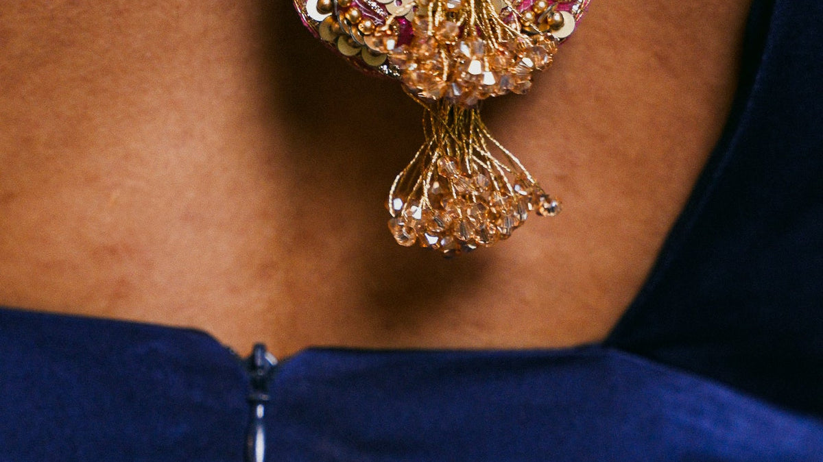 Close up of a tassel