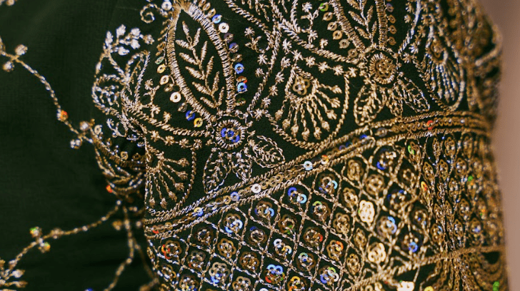 Green and Gold Sleeve