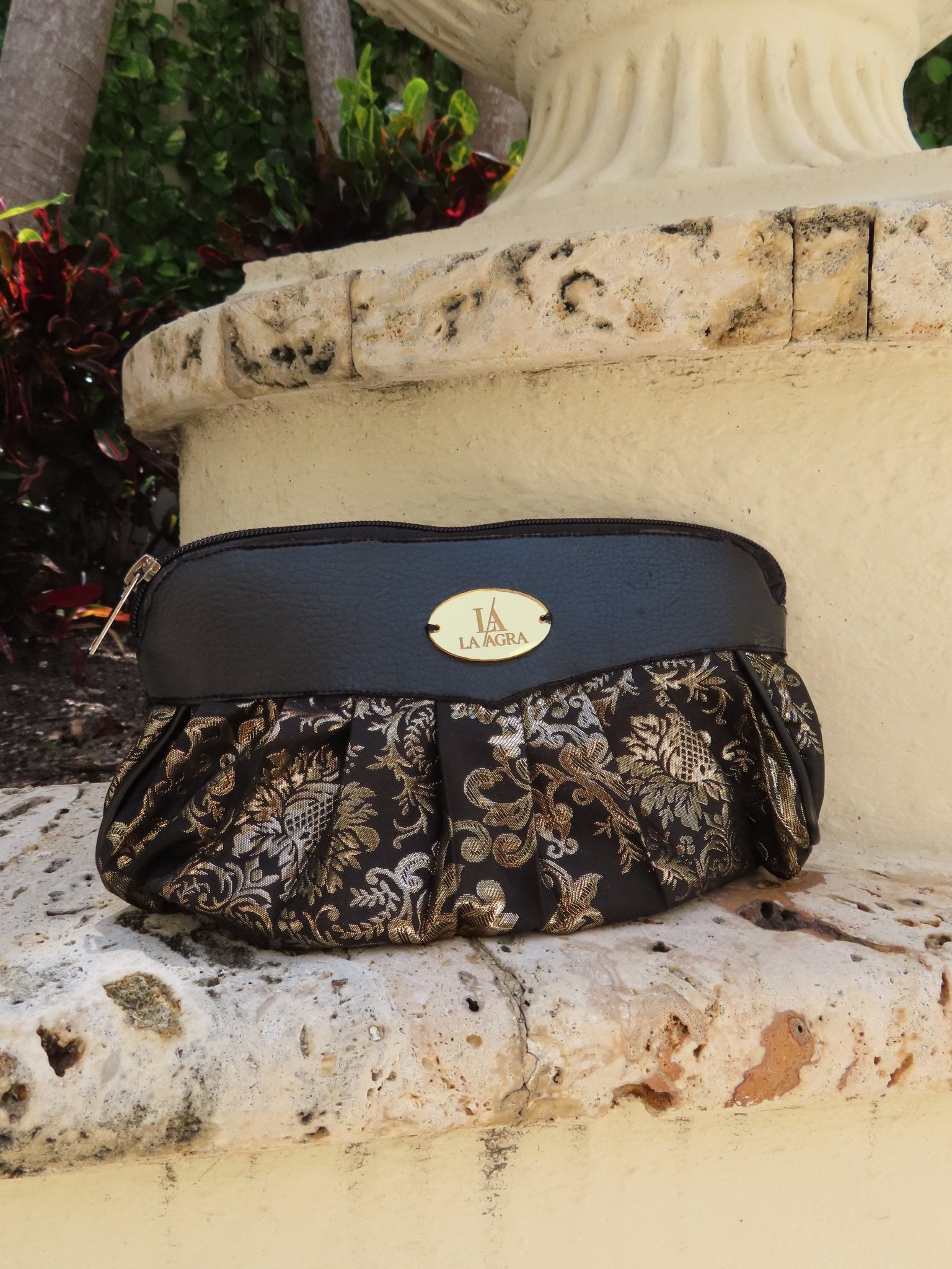 The Kayla Bag elegant black women's handbag with compartments and sleek silhouette