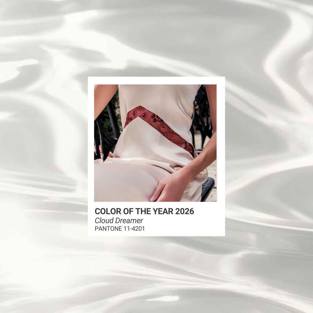 How La' Agra Embraces Cloud Dancer - Pantone Color of the year 2026
