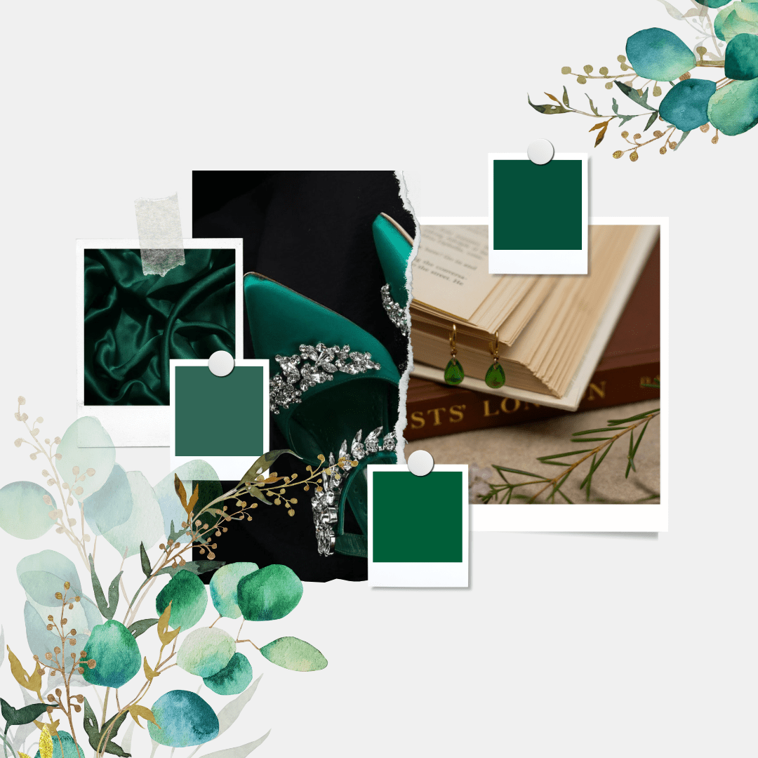 Holiday Season Color Story: Emerald Green
