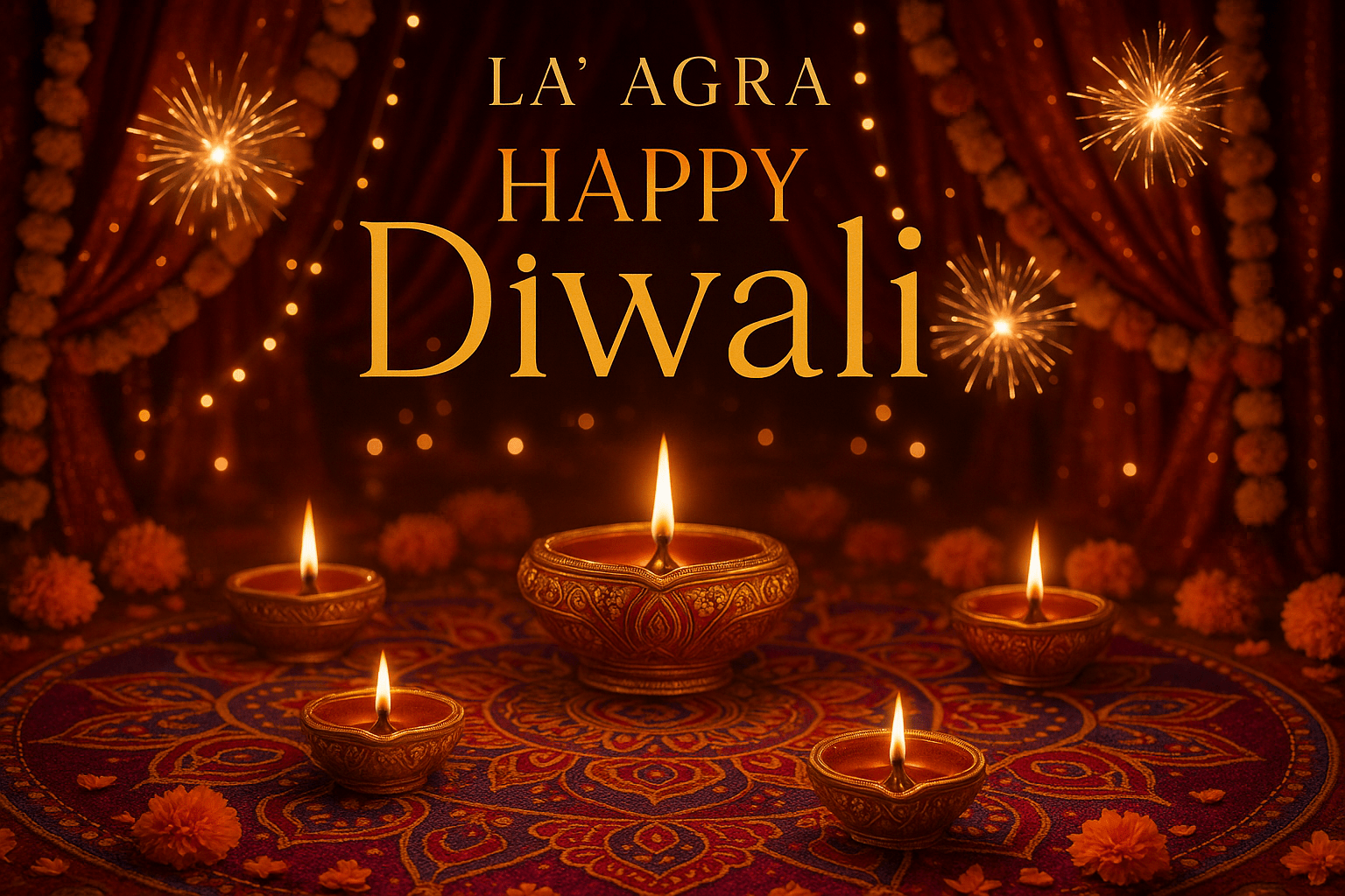 Light Up Your Diwali 2025: Style Meets Tradition with La' Agra