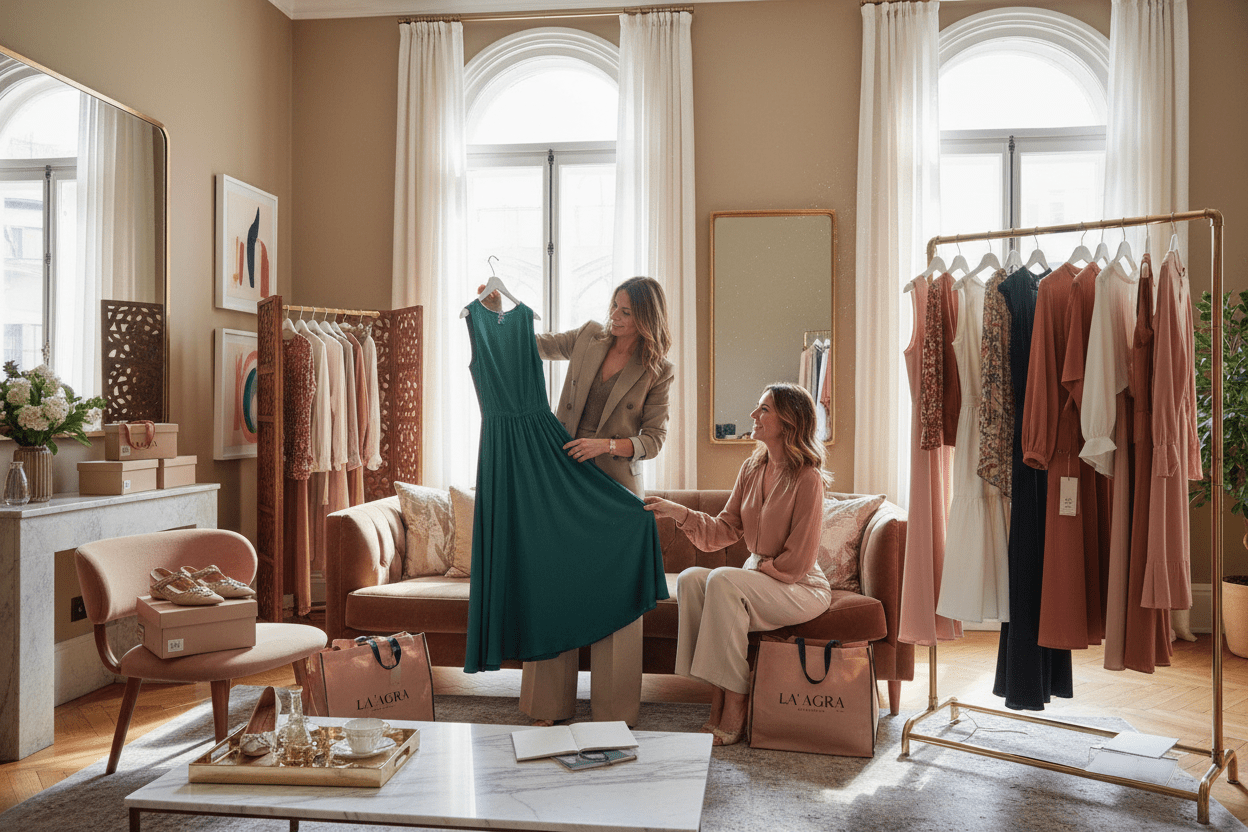 should only be clothes from La' Agra